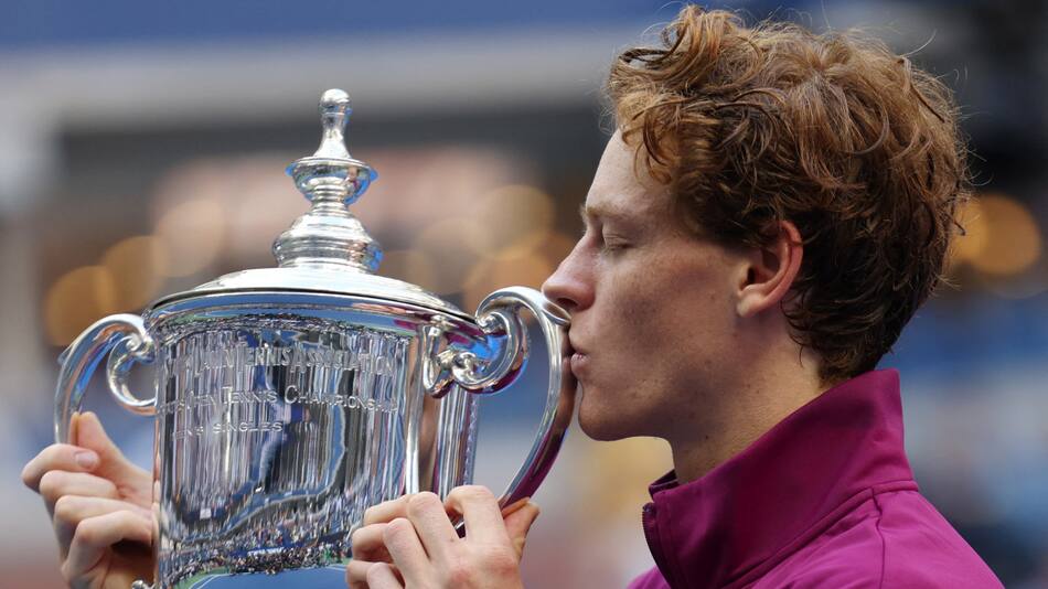 Jannik Sinner, campeón del US Open. Foto: Reuters.