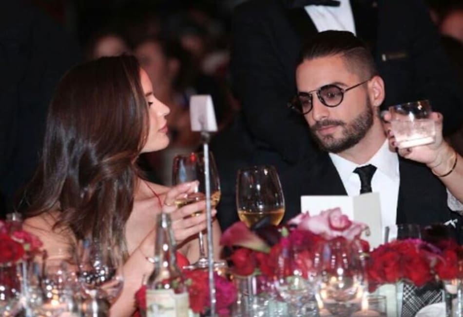 Natalia Barulích y Maluma