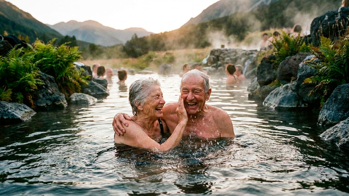 El efecto de las aguas termales en la tercera edad: los beneficios para la salud de los jubilados, según la ciencia