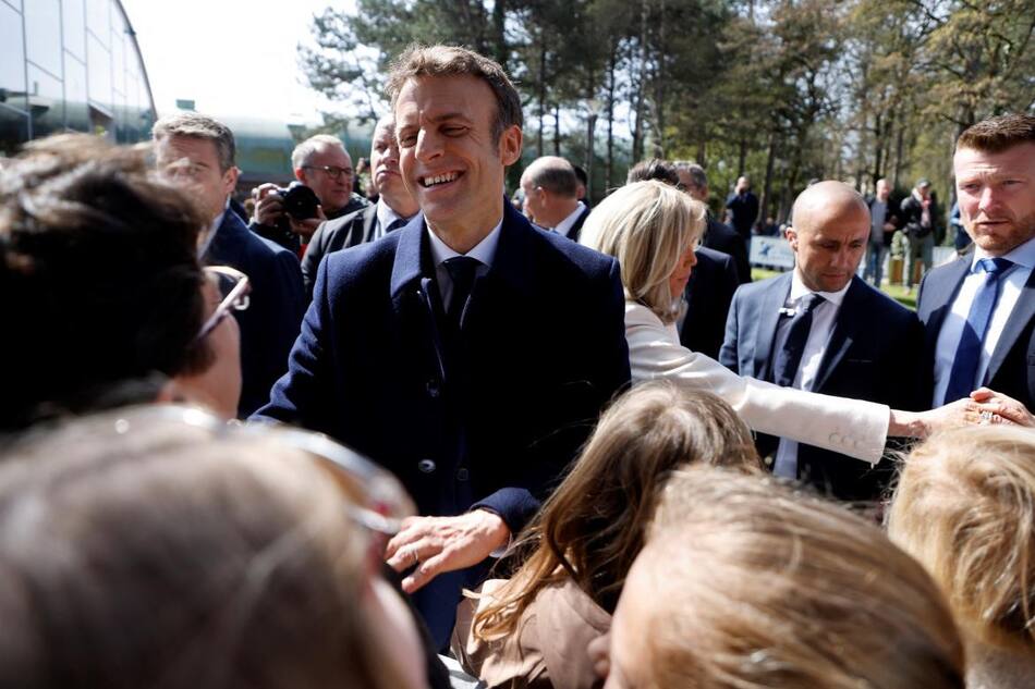 Emmanuel Macron, foto AFP