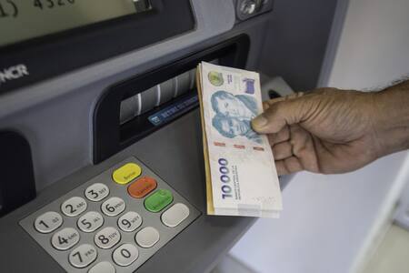 Cajeros automáticos. Foto: NA/Damian Dopacio.