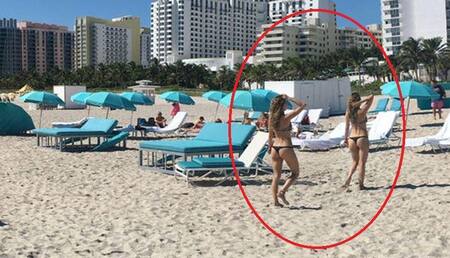 Error de Google Maps en playas de Miami Beach
