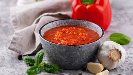 Salsa de tomate.