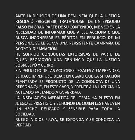 Jey Mammón rompió el silencio y lanzó un comunicado tras la denuncia por abuso