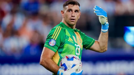 Emiliano "Dibu" Martínez. Foto: EFE