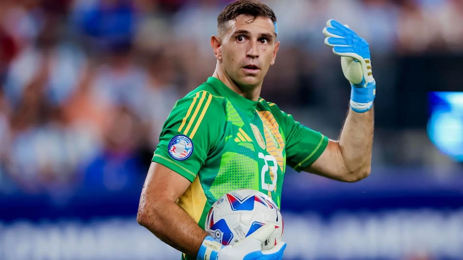 Emiliano "Dibu" Martínez. Foto: EFE