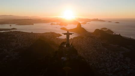Cristo Redentor, Río de Janeiro, Brasil. Foto: Unsplash.
