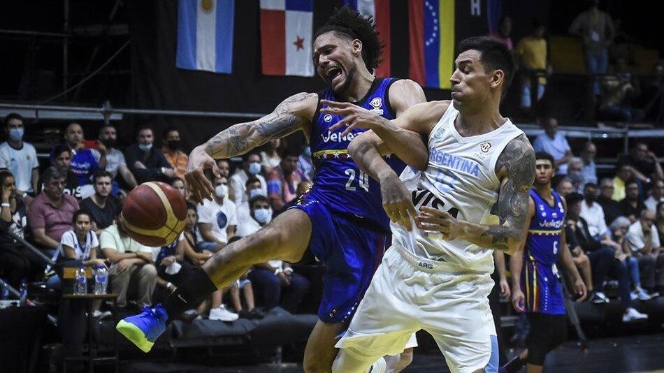 Selección argentina de básquet ante Venezuela por las Eliminatorias