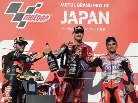MotoGP, Jack Miller, podio en Japón, EFE