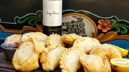 Empanadas en El Ferroviario. Foto: web oficial