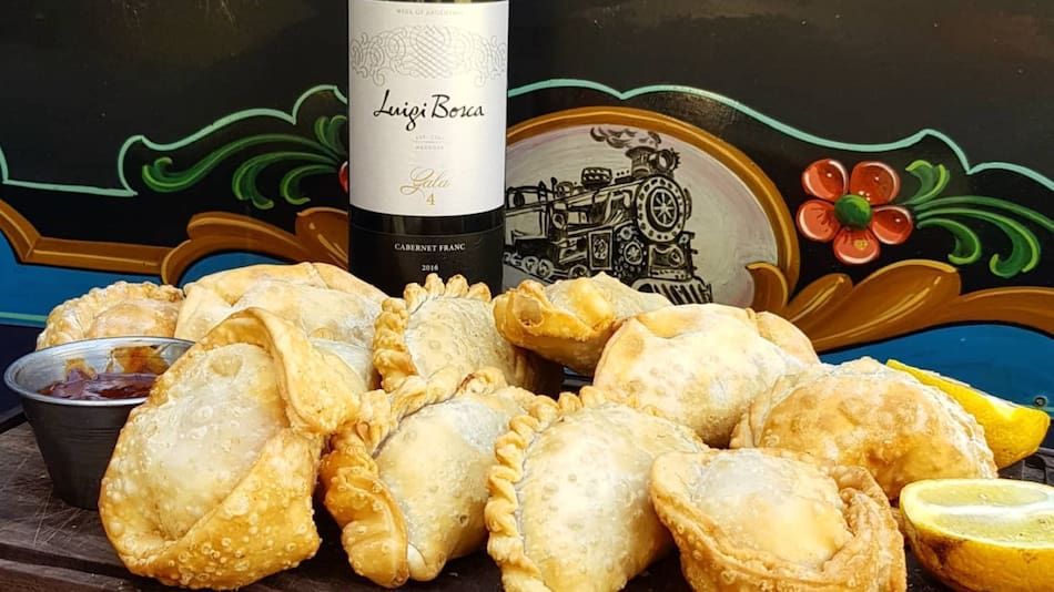 Empanadas en El Ferroviario. Foto: web oficial