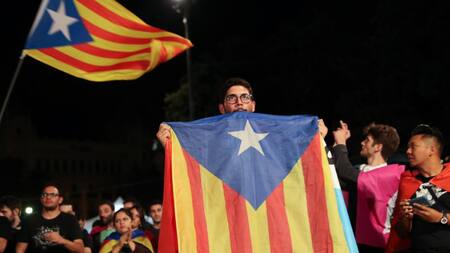 Marcha por independencia de Cataluña (Reuters)
