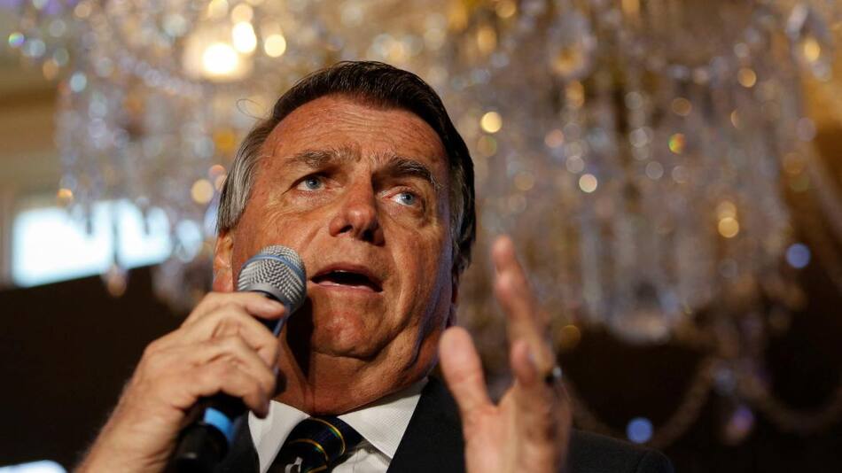 Jair Bolsonaro en Estados Unidos 2. Foto: Reuters.