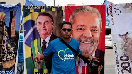 Campaña Brasil 2022 Lula y Bolsonaro_ Foto Reuters
