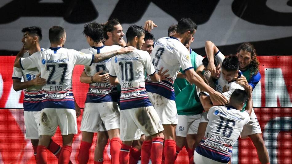 Festejo de San Lorenzo ante Platense por la Copa de la Liga Profesional, AGENCIA NA