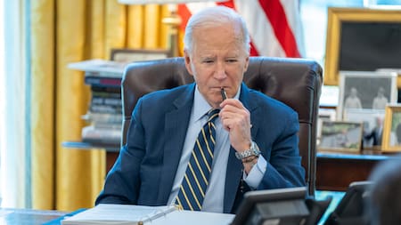 Biden advirtió a Netanyahu que el apoyo de EE. UU. a la guerra en Gaza podría cambiar si no se toman medidas para proteger a civiles y trabajadores humanitarios. Efe, X.