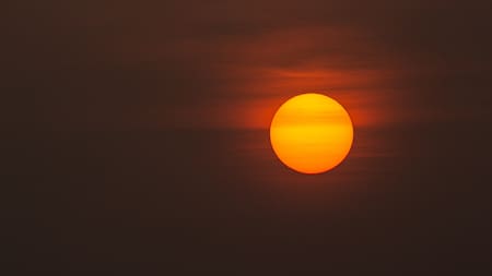 El sol, la estrella más importante del sistema solar. Foto: Unsplash