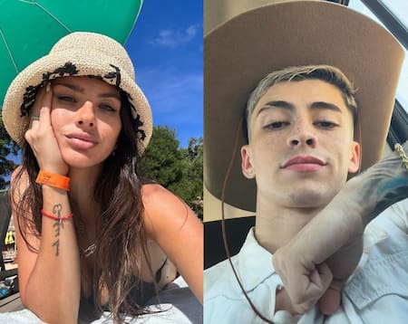 La China Suarez y Lauty Gram. Foto Instagram.