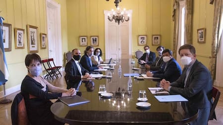 Gabinete económico, Cafiero, Guzmán, Todesca, Marcó del Pont, Claudio Moroni, Miguel Pesce, Haroldo Montagú, NA