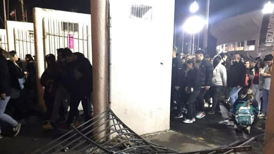 Incidentes en el concierto de Daddy Yankee. Foto: NA.