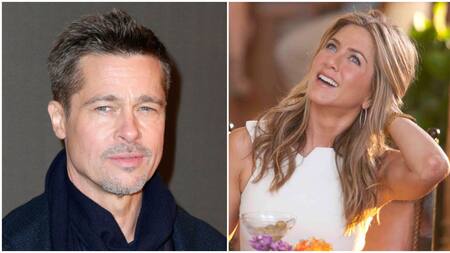 Brad Pitt y Jennifer Aniston. Foto: NA.