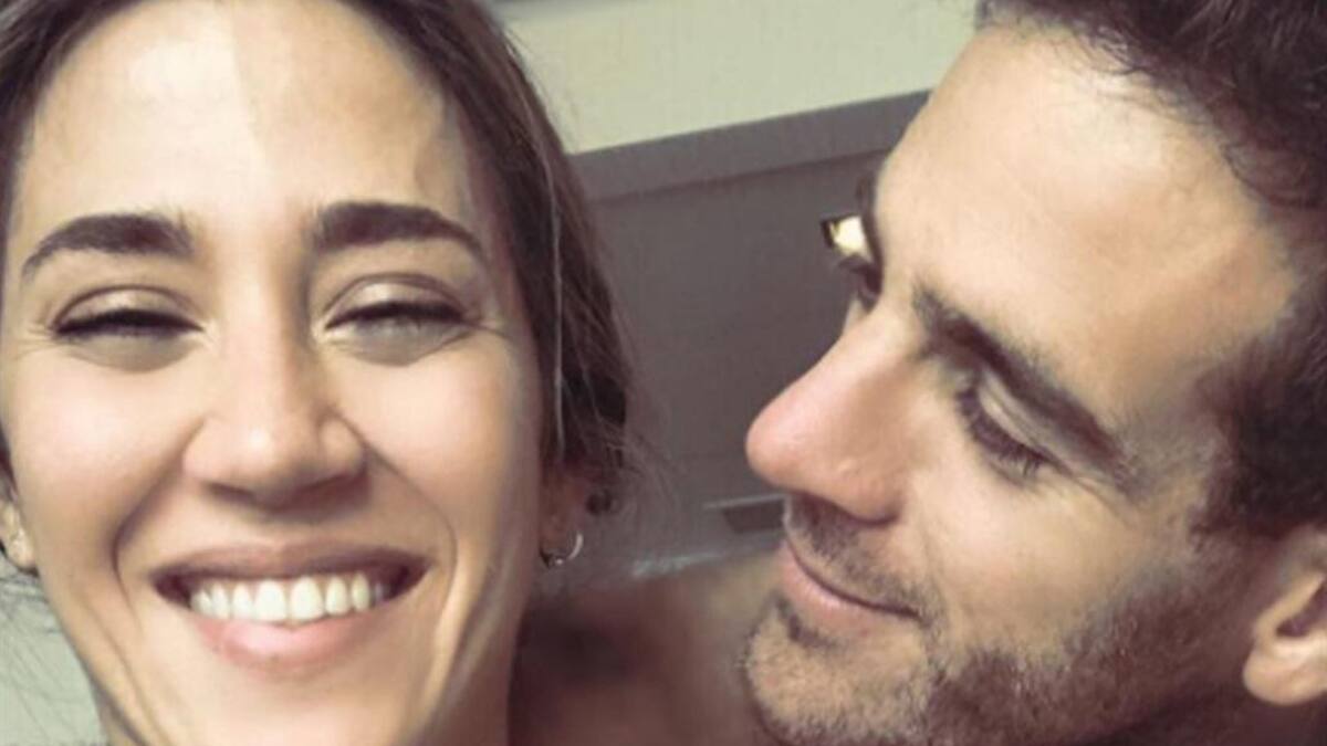 Juan Martín Del Potro y Jimena Barón