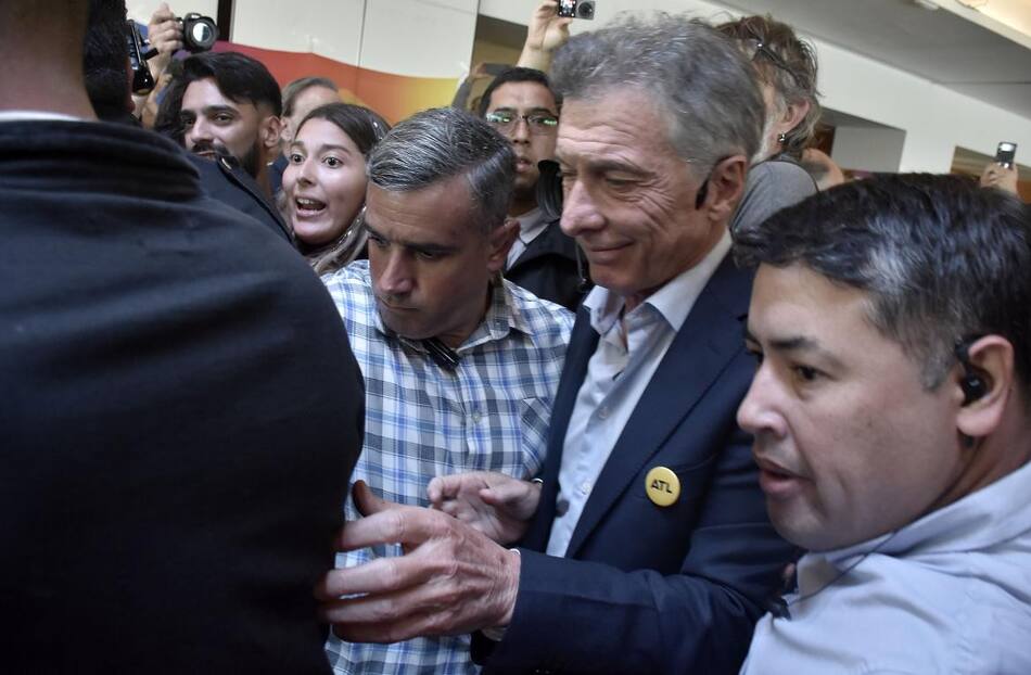 Macri en Mar del Plata. Foto: NA.