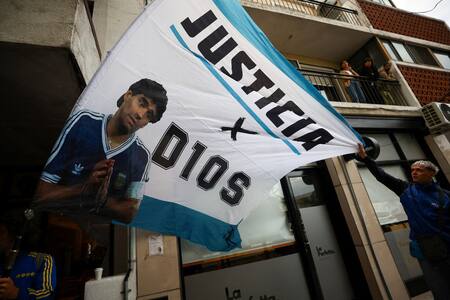 Juicio por Diego Maradona. Foto: Reuters/Agustin Marcarian