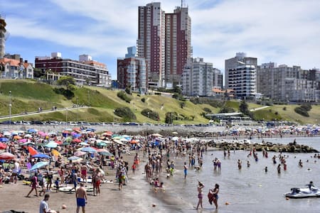 Mar del Plata, temporada de verano. Foto: NA.