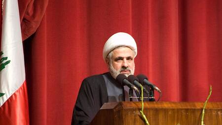 Naim Qasem, número dos de Hezbollah. Foto: Wikipedia.