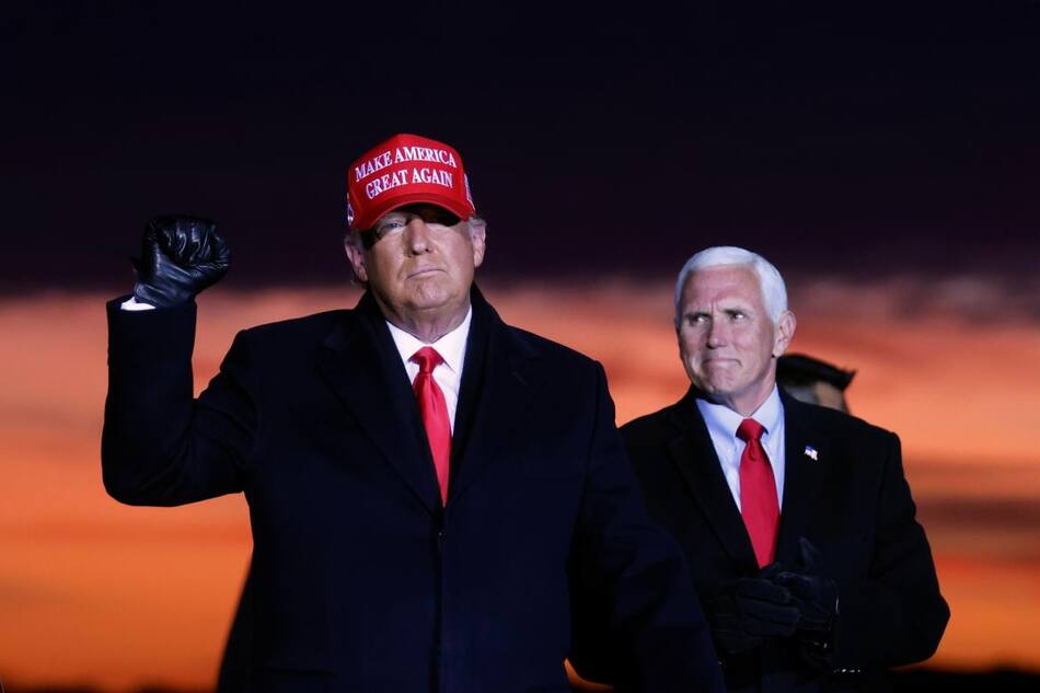 Donald Trump y Mike Pence, elecciones en Estados Unidos, REUTERS