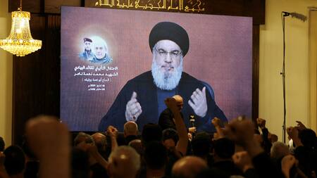Nasrala, líder de Hezbollah. Foto: Reuters.