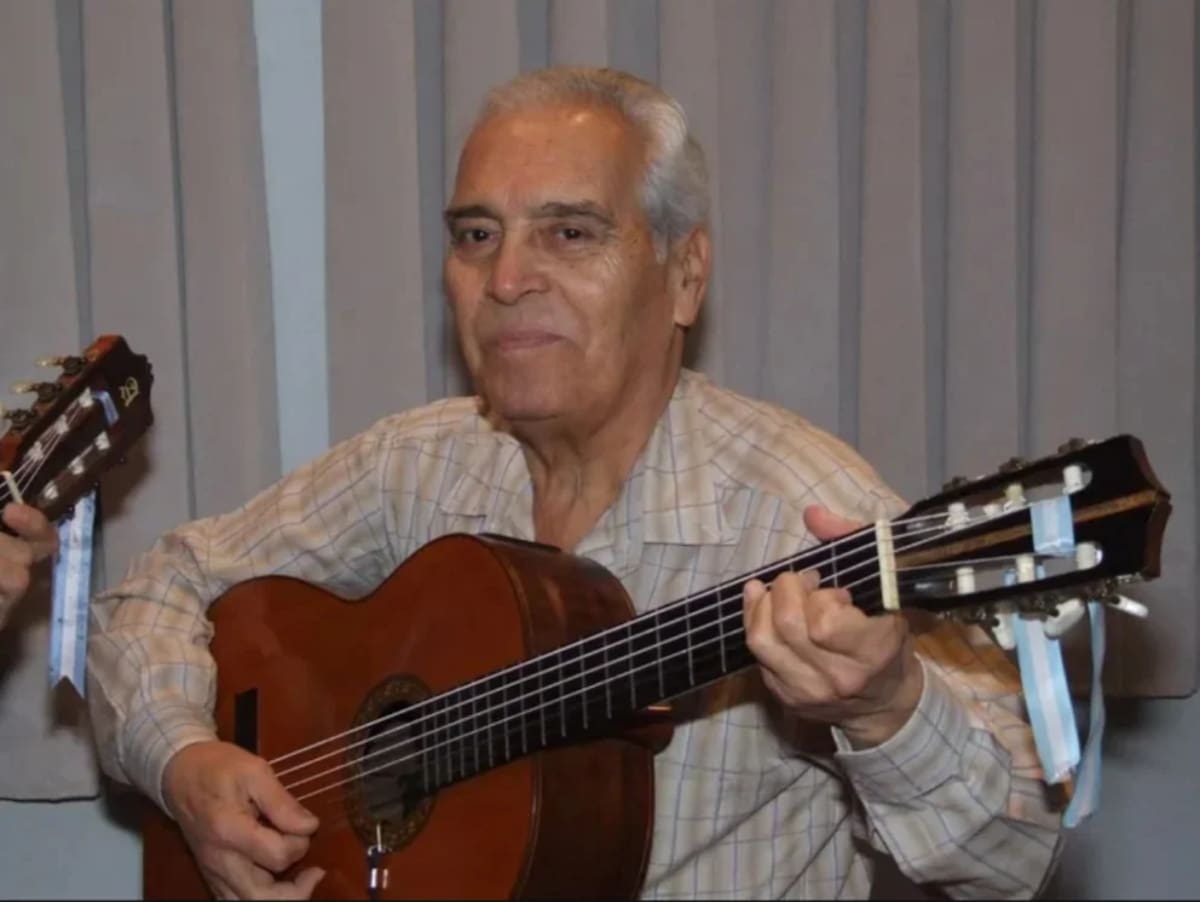 Murió "Cacho" Tacunau a los 88 años folklore música popular indios tacunau