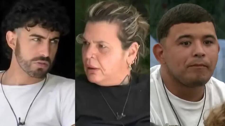 Ulises, Sandra y Brian. Foto: captura Telefe.