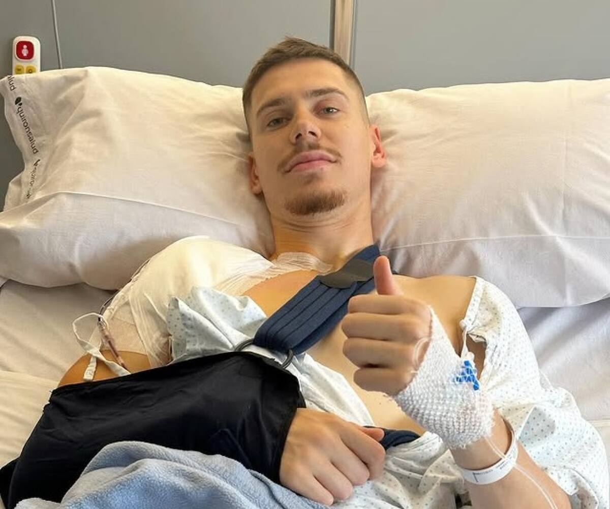 Juan Foyth debió ser operado del hombro. Foto: Instagram @juanfoyth