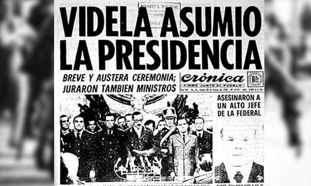 24 de marzo de 1976: así lo mostraron los diarios en Argentina - CRONICA