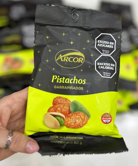 Pistachos garrapiñados.