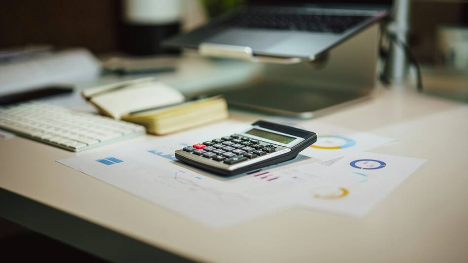 Calculadora; cuentas; pagos. Foto: Unsplash.