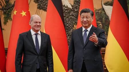 Scholz Xi jinping foto Reuters