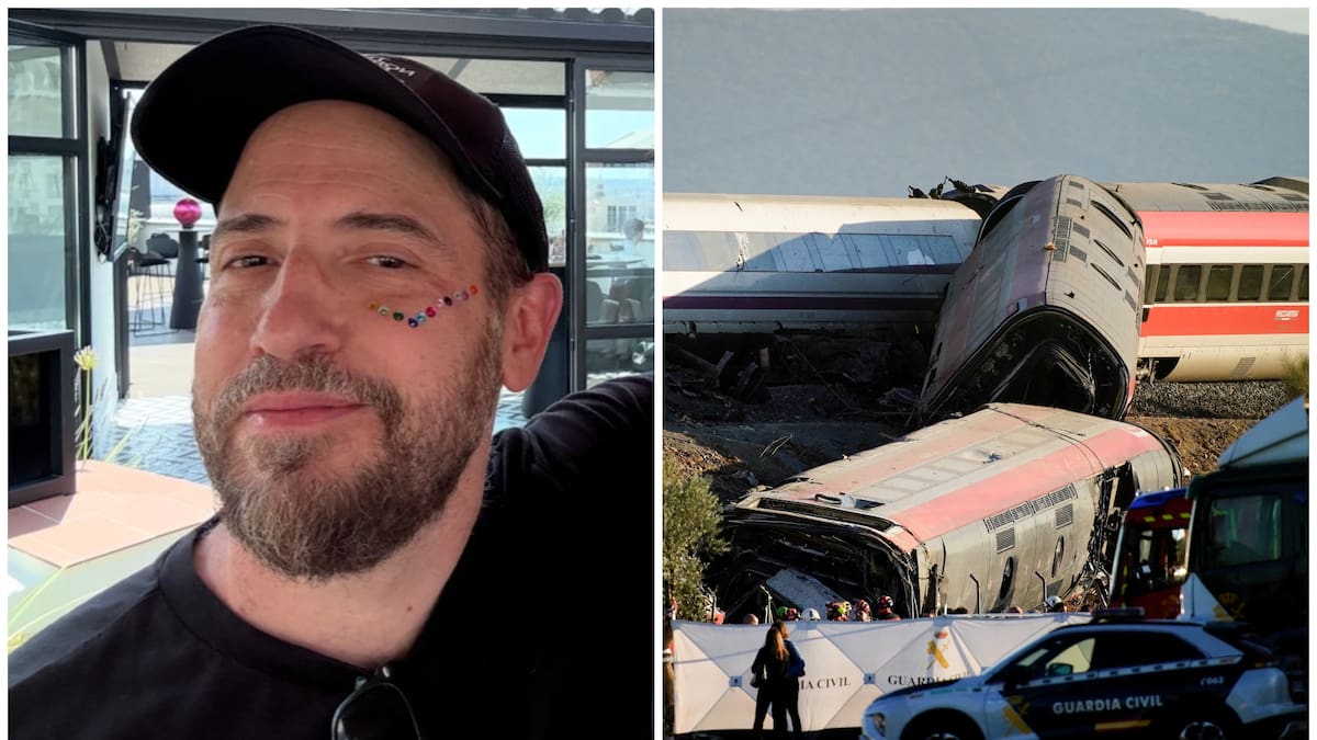 Agustín Randazzo, argentino desaparecido en el choque de trenes de Toledo.