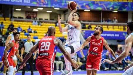 Basquet, Argentina vs. Puerto Rico, NA