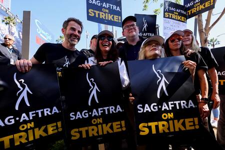 Hollywood, huelga. Foto: Reuters