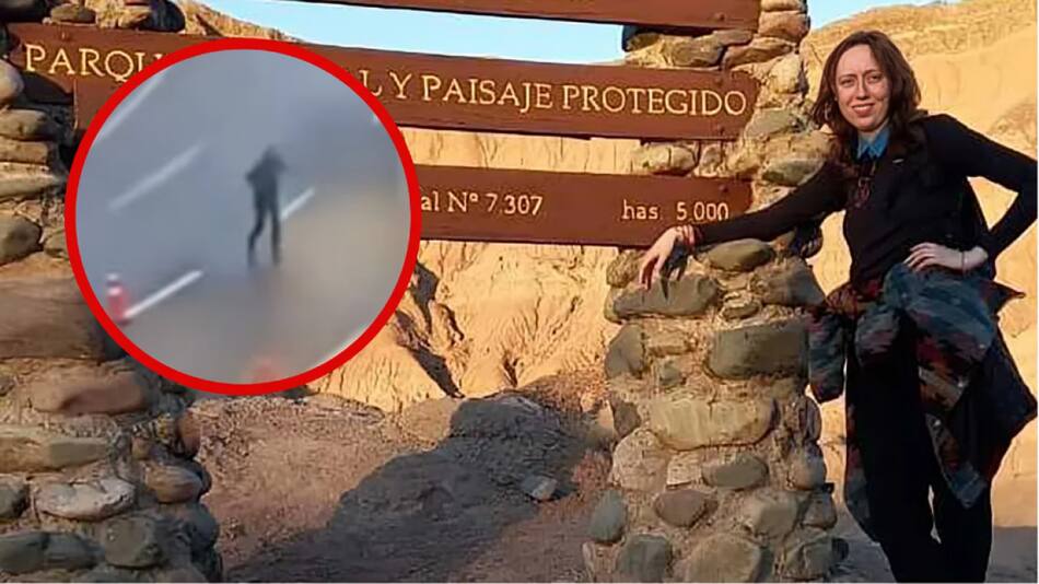 Julia Horn, la turista alemana desaparecida en San Juan. Foto: NA.