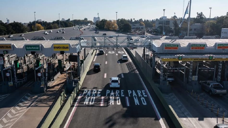 Modificaciones en el peaje de Parque Avellaneda.