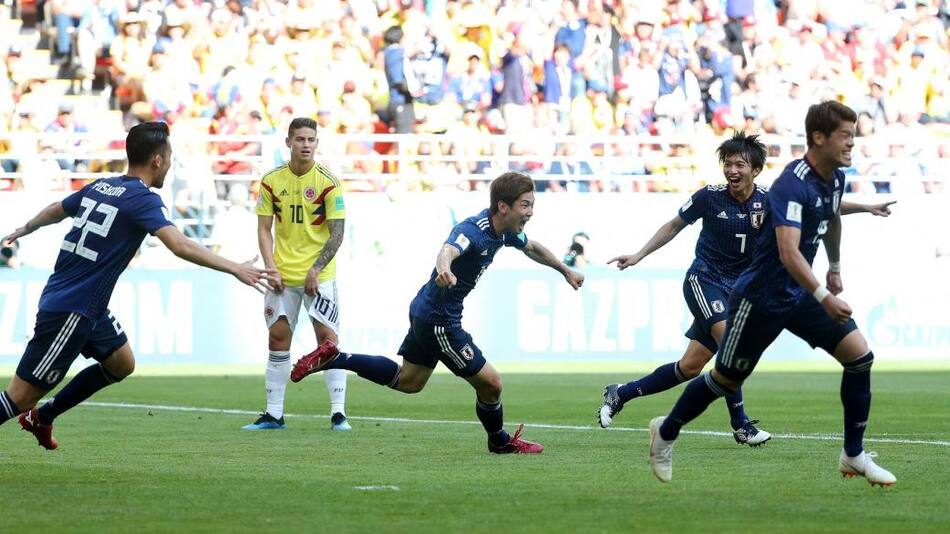 Colombia vs. Japón - James- Mundial de Rusia 2018 - Reuters