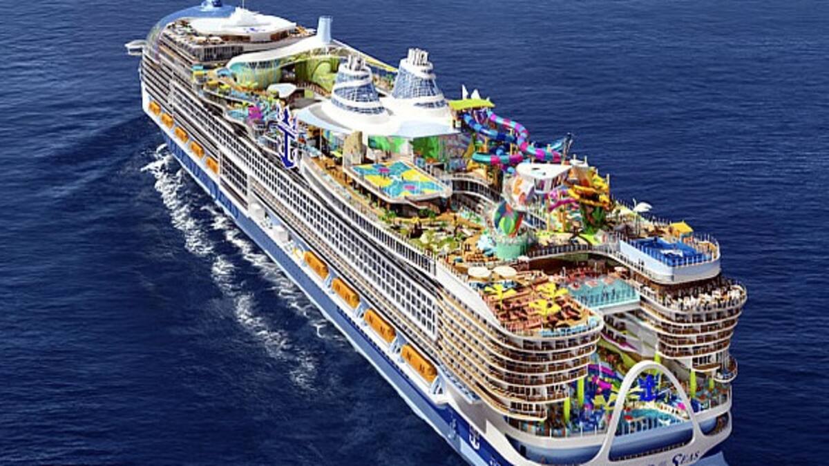 El crucero más grande del mundo: Legend of the Sea.