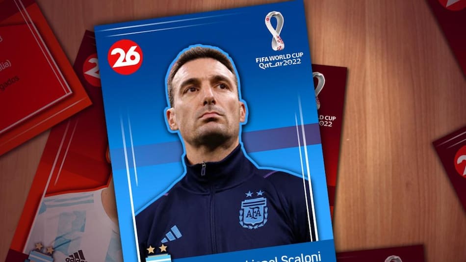 Lionel Scaloni; nota perfil. Foto: Canal26.