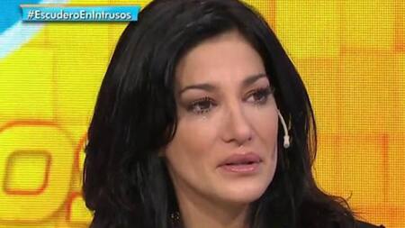 Silvina Escudero lloró en tv
