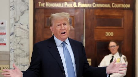 Donald Trump, expresidente de EEUU. Foto: Reuters