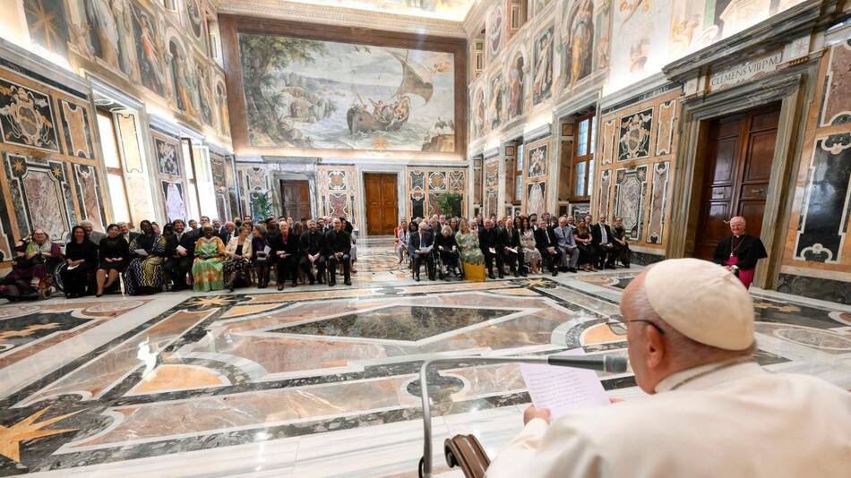 Papa Francisco en el Vaticano. Foto: REUTERS.